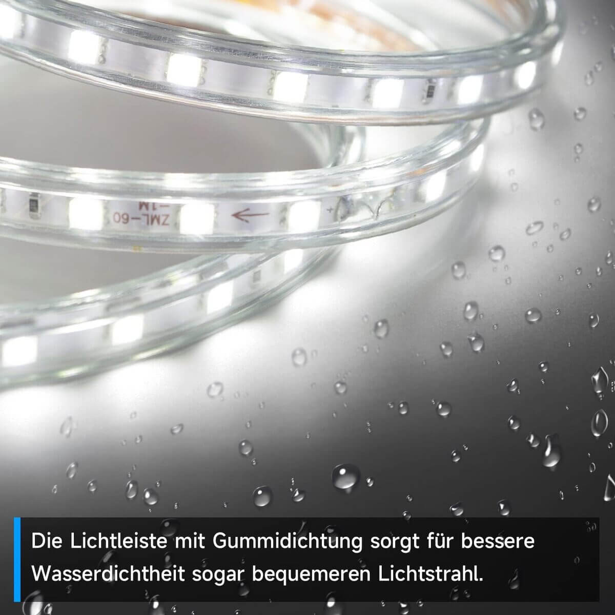 SONNI Espejo de Baño con Luz LED con Interruptor Tátil 70x50 cm Blanco Frío IP44 Espejo de Pared de Ahorro de Energía