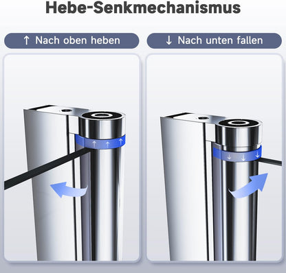 SONNI Mampara de Ducha Puerta Enrasada Vidrio 5mm Templado Transparente