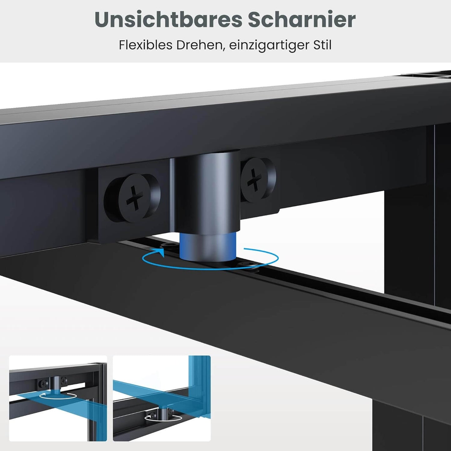 SONNI Puerta de ducha articulada con bisagra para ducha, cristal templado negro de 6 mm, con cristal lateral, barra de protección contra el agua, atracción magnética