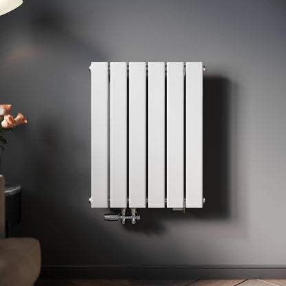 SONNI Radiador horizontal de diseñoblanco, 630 x 616 mm,una/doble capa Sí y No Multibloquecolor blanco